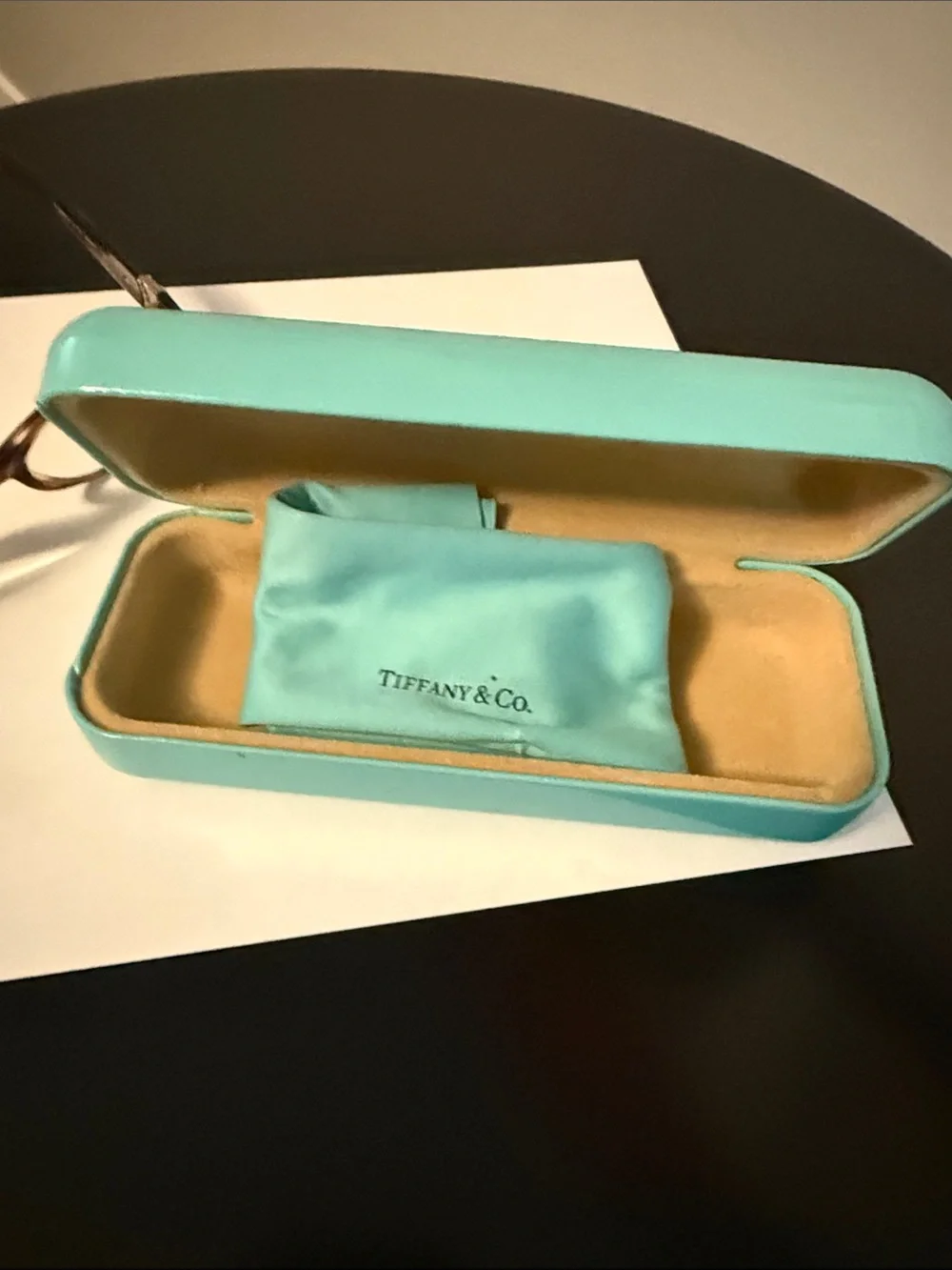 Tiffany Tortoiseshell Cat-Eye Reading Glasses - Brown. Need new lenses.